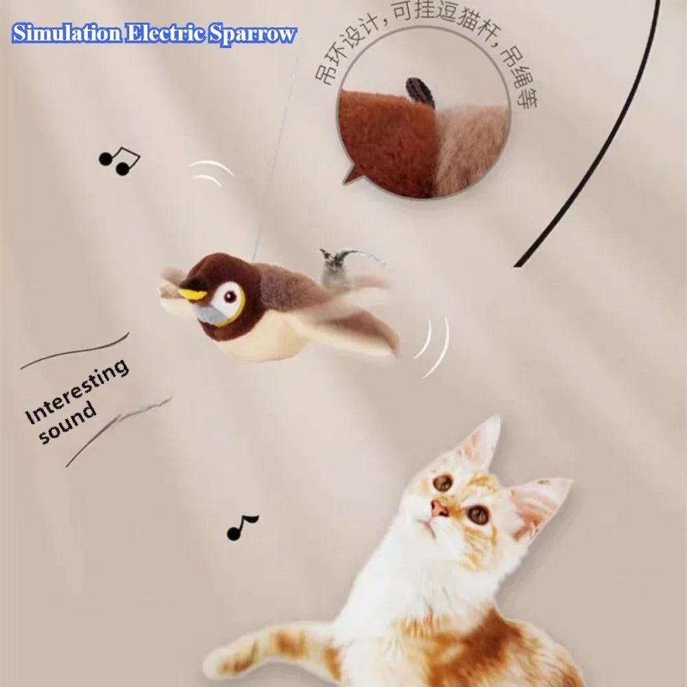 Zooflex FlappyBird – Interactive Moving Cat Toy