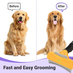 ZooFlex Cat Hair Removal Brush – Gentle Grooming & Massage Comb for Dogs & Cats