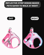 ZooFlex Adjustable Soft Mesh Dog & Cat Harness – Breathable Walking Vest