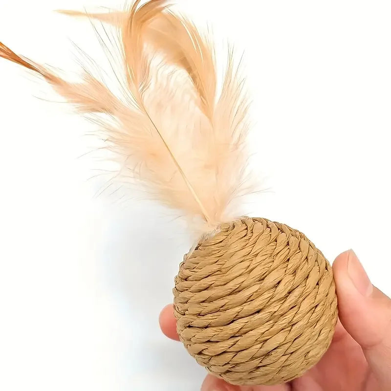 Zooflex FeatherChase – Interactive Rattle Cat Toy