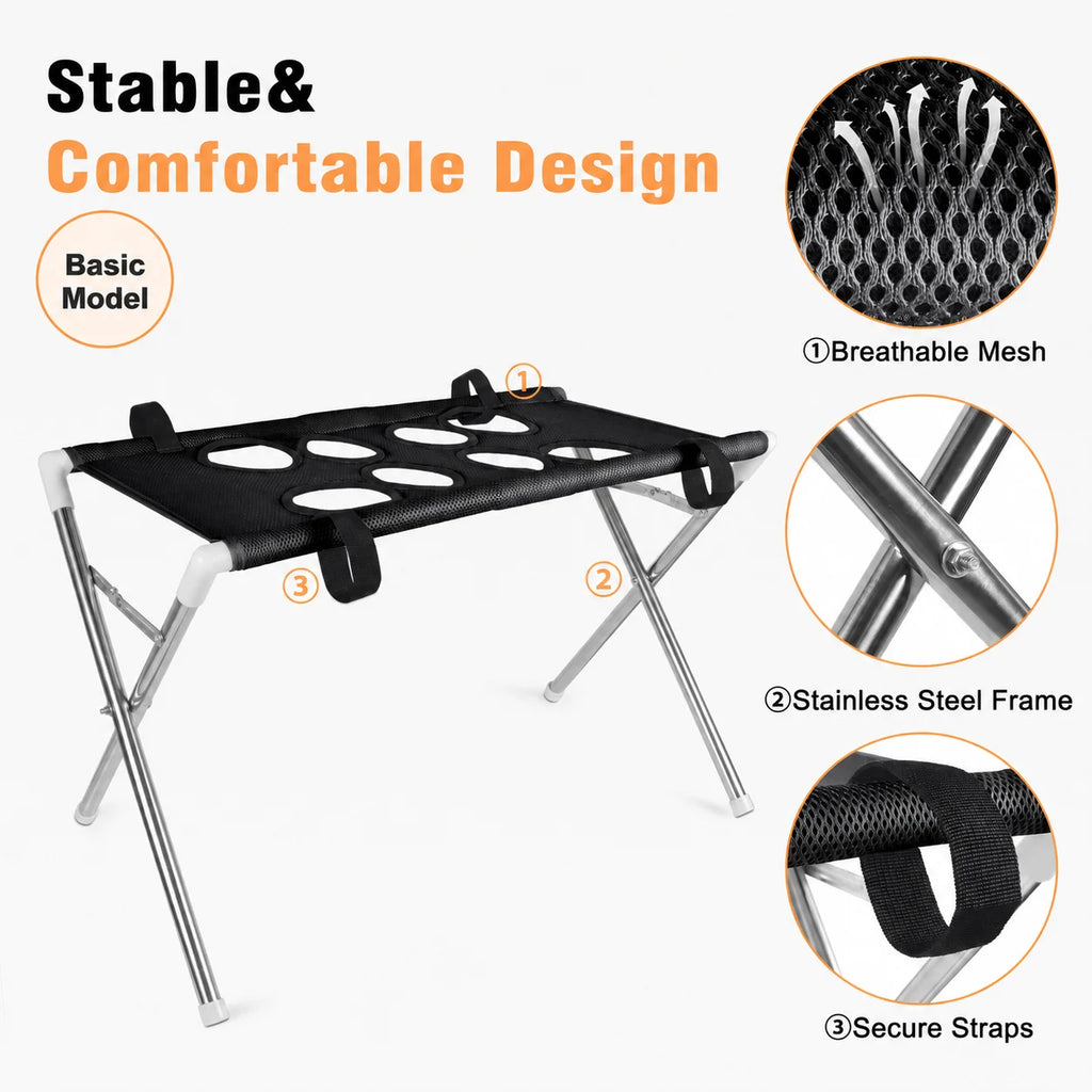 ZooFlex Pet Grooming Hammock & Foldable Stand – Cat & Dog Nail Trimming Kit