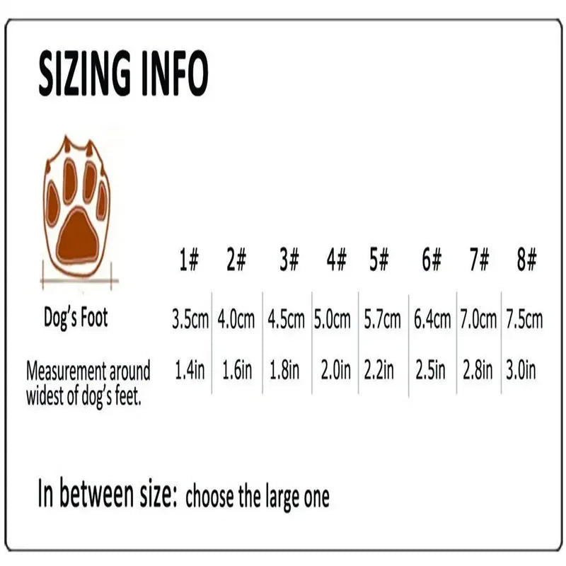 ZooFlex Waterproof Dog Boots – Anti-Slip Reflective Rain & Snow Shoes for Dogs