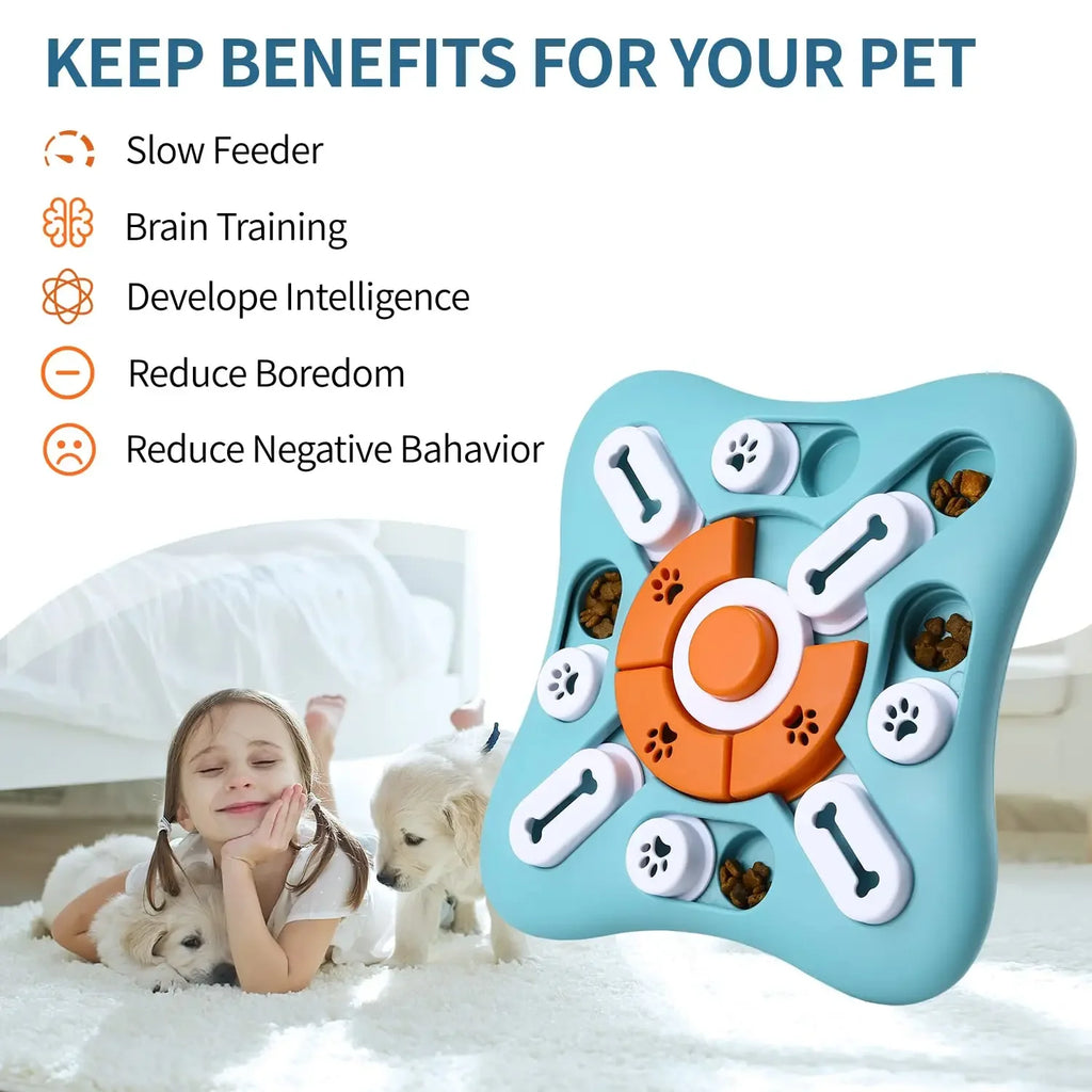 Zooflex BrainPaws – Interactive Dog Puzzle Feeder
