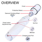 ZooFlex USB Rechargeable Dog Nail Grinder – Quiet Electric Nail Trimmer for Dogs & Cats