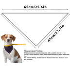 ZooFlex Custom Dog Bandana – Personalized Plaid Name Scarf for Dogs & Cats