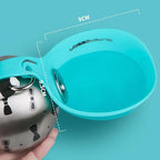 ZooFlex Portable Stainless Steel Dog Water Bottle with Bowl – Leak-Proof Travel Dispenser