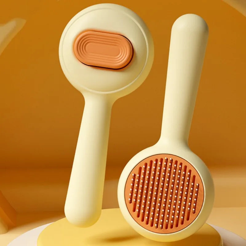 Zooflex FurFresh – One-Click Self-Cleaning Pet Brush