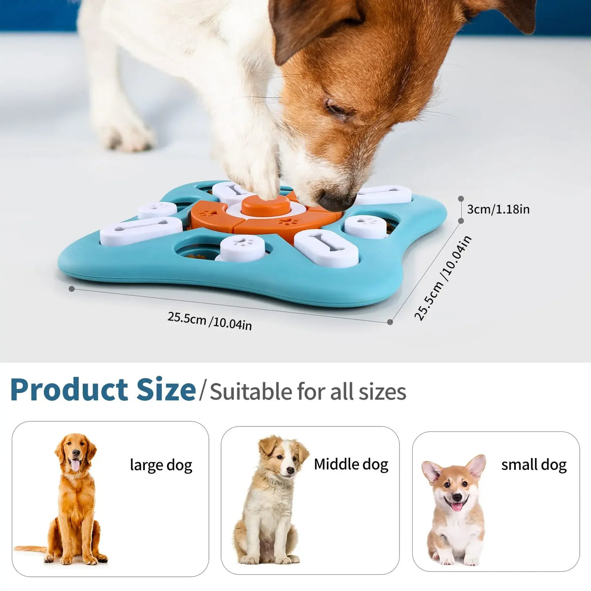 Zooflex BrainPaws – Interactive Dog Puzzle Feeder