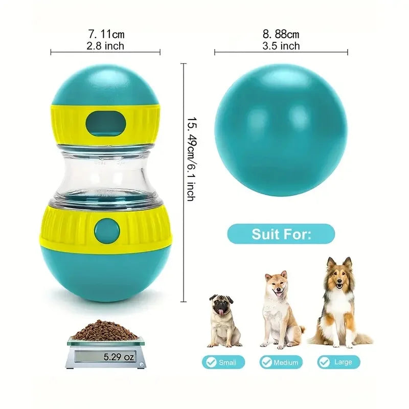 ZooFlex Interactive Dog Treat Dispenser – Slow Feeder Toy