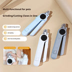 ZooFlex 2-in-1 LED Pet Nail Clipper & Grinder for Dogs & Cats