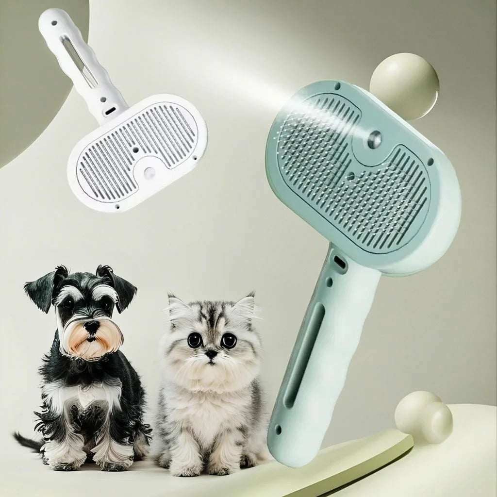 Zooflex MistPaws – Pet Spray Grooming Brush