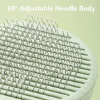 ZooFlex Cat Grooming Brush – Pet Hair Removal & Gentle Deshedding Comb for Dogs & Cats