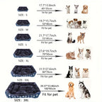 ZooFlex Soft Dog Sofa Bed – Warm Pet Cushion & Sleeping Mat for Dogs & Cats