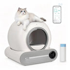 ZooFlex 65L Smart Cat Litter Box – WiFi Self-Cleaning