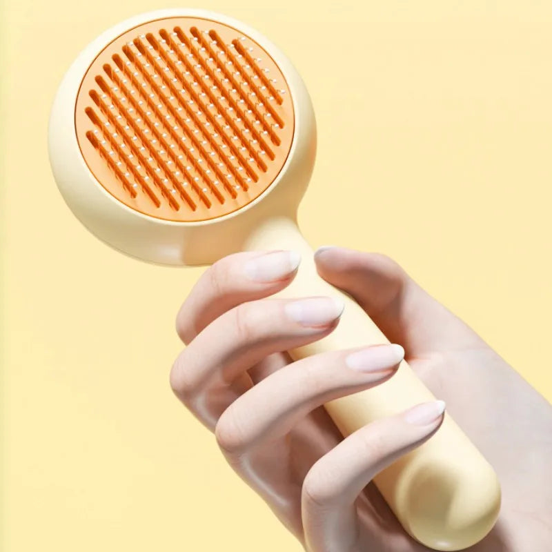Zooflex FurFresh – One-Click Self-Cleaning Pet Brush