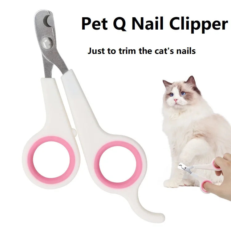ZooFlex Stainless Steel Cat Nail Clipper for Cats, Puppies & Small Dogs