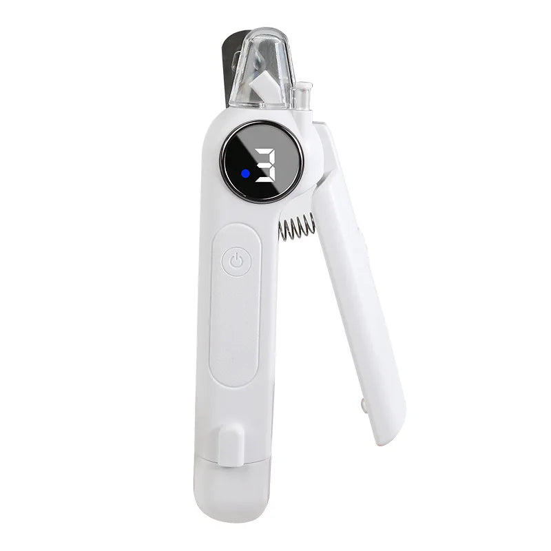 ZooFlex 2-in-1 Pet Nail Clipper & Grinder – Electric LED Dog & Cat Nail Trimmer