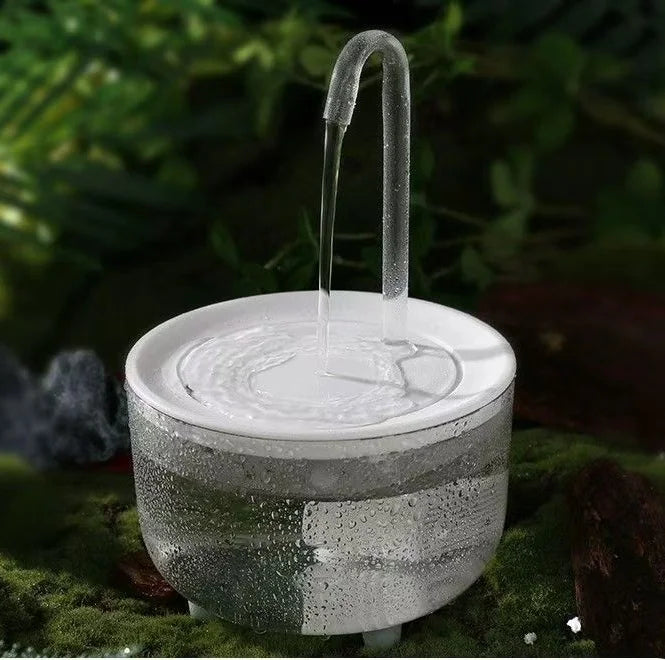 ZooFlex Automatic Cat Water Fountain – Quiet USB Electric Pet Drinking Dispenser with Filter