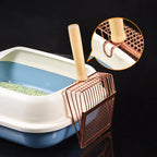 ZooFlex 2-in-1 Cat Litter Scoop – Stainless Steel Sifter