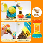 Zooflex PuzzlePaws – Interactive Dog Treat Puzzle