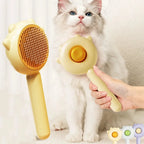 Zooflex FurGlow – Self-Cleaning Pet Grooming Brush