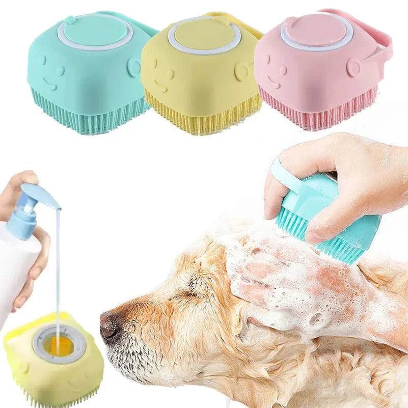 Zooflex BathPaws – Silicone Pet Grooming Glove