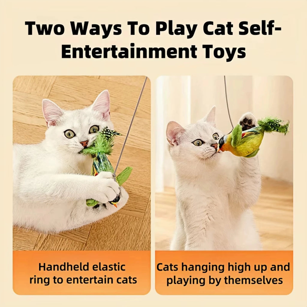 Zooflex ChirpyPaws – Realistic Bird Sound Cat Toy