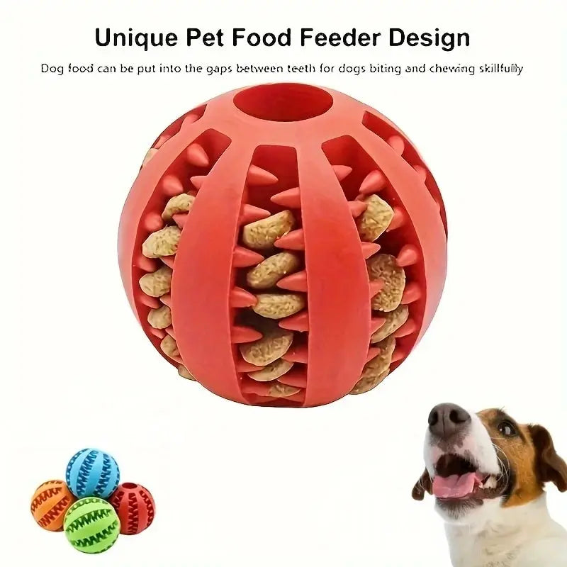 Zooflex TreatBuddy – Interactive Dog Chew Ball