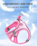 ZooFlex Adjustable Soft Mesh Dog & Cat Harness – Breathable Walking Vest