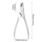 ZooFlex Professional Dog & Cat Nail Clipper – Stainless Steel Claw Trimmer with Nail File