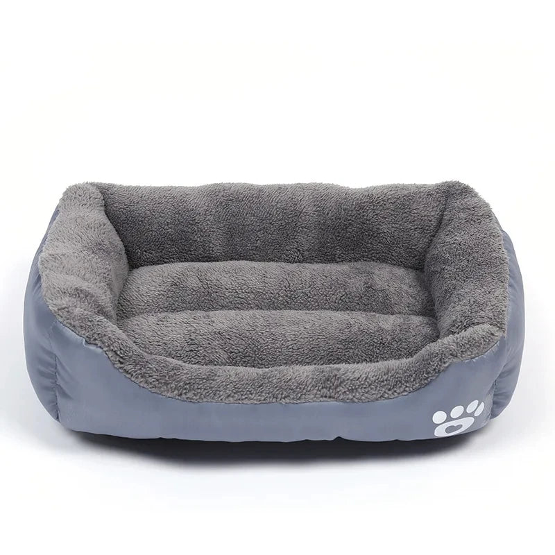 ZooFlex Washable Dog Sofa Bed – Soft Warm Square Cushion for Dogs & Cats