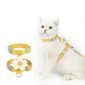 ZooFlex Adjustable Cat & Dog Harness – Breathable Leash Set