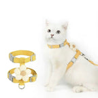 ZooFlex Adjustable Cat & Dog Harness – Breathable Leash Set