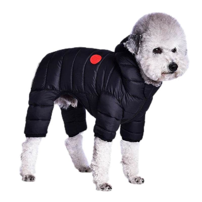 ZooFlex Winter Dog Jumpsuit – Lightweight Padded Coat for Small & Medium Dogs