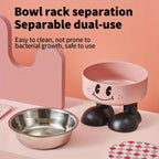 Zooflex DineEase – Elevated Stainless Steel Pet Bowl