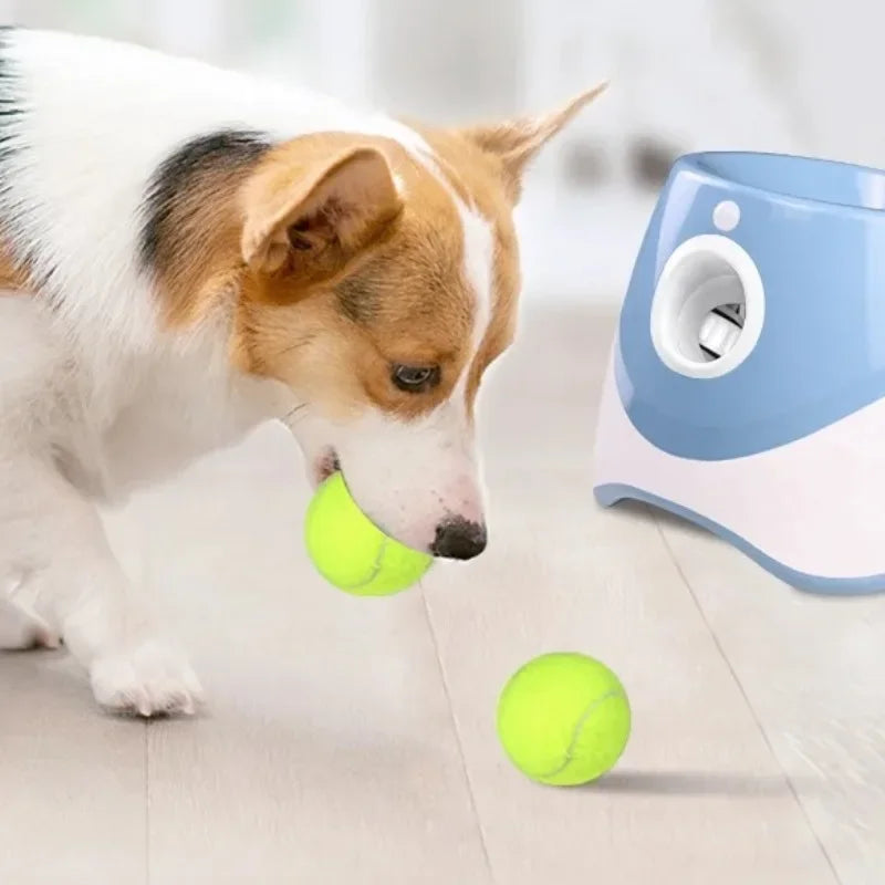 ZooFlex Automatic Dog Ball Launcher – Smart Fetch & Training Machine