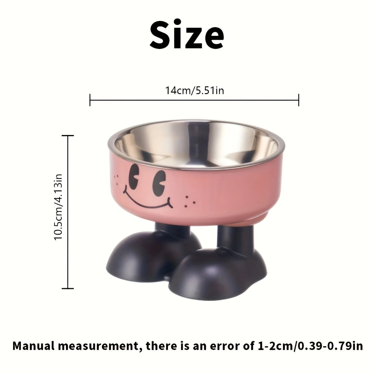 Zooflex DineEase – Elevated Stainless Steel Pet Bowl