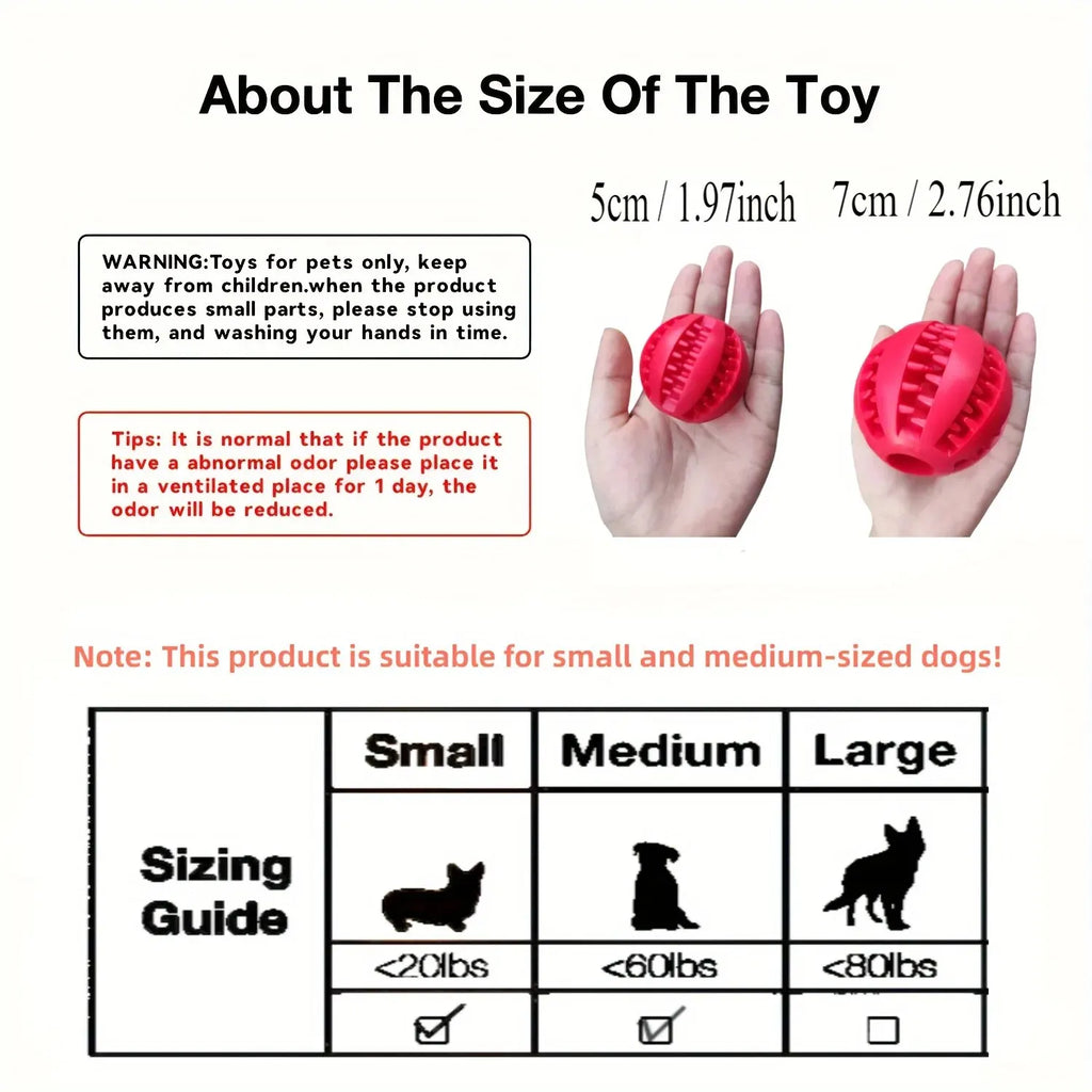 Zooflex TreatBuddy – Interactive Dog Chew Ball