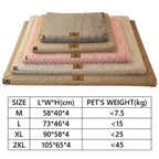 ZooFlex 3D Sponge Dog Bed – Washable Faux Fur Cover & Non-Slip Pet Crate Mattress