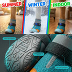 ZooFlex LED Dog Shoes – Breathable Anti-Slip Puppy Boots for Outdoor Walking