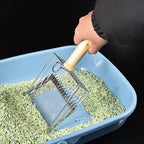 ZooFlex 2-in-1 Cat Litter Scoop – Stainless Steel Sifter
