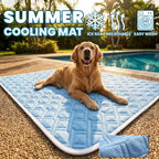 ZooFlex Pet Cooling Mat – Soft Summer Cooling Bed & Sleeping Pad for Dogs & Cats