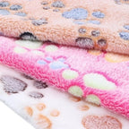 ZooFlex Soft Fluffy Pet Blanket – Warm Cartoon Cat & Dog Mat