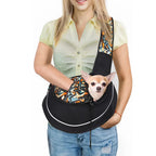 ZooFlex Pet Shoulder Carrier – Oxford Mesh Sling Bag