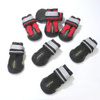 ZooFlex Waterproof Dog Shoes – Reflective Anti-Slip Winter Boots for Medium & Large Dogs