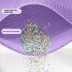 ZooFlex EVA Cat Litter Mat – Waterproof Double-Layer Design