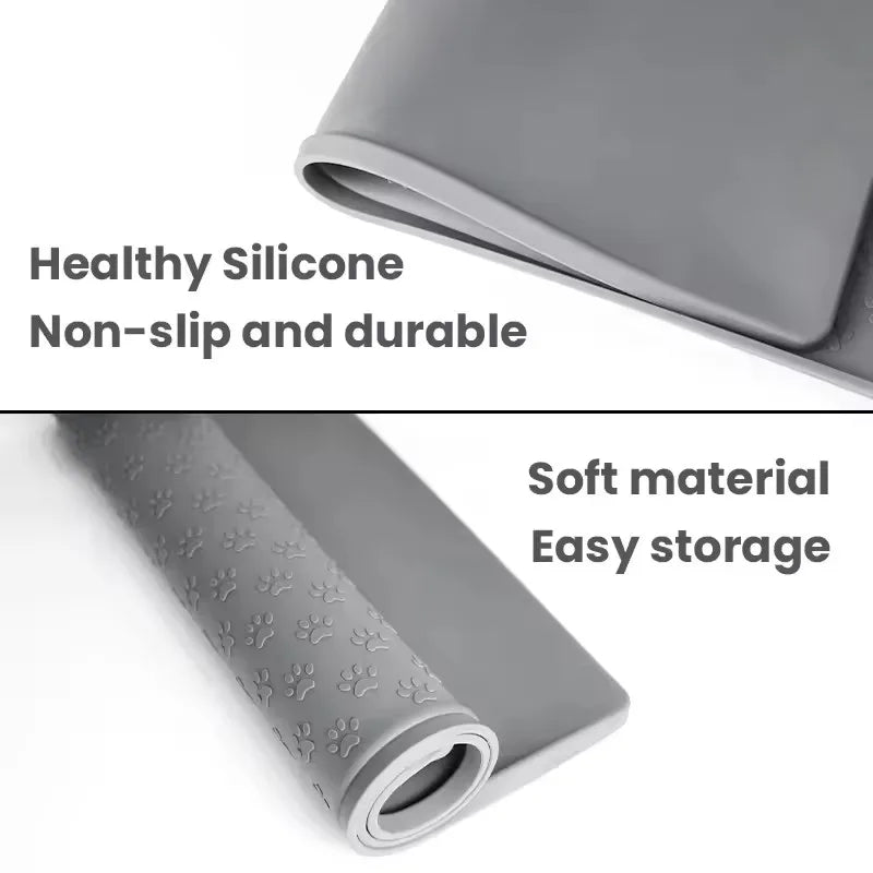 Zooflex CleanPaws – Waterproof Silicone Feeding Mat