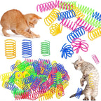 ZooFlex Colourful Cat Spring Toys – Interactive Kitten Play Set