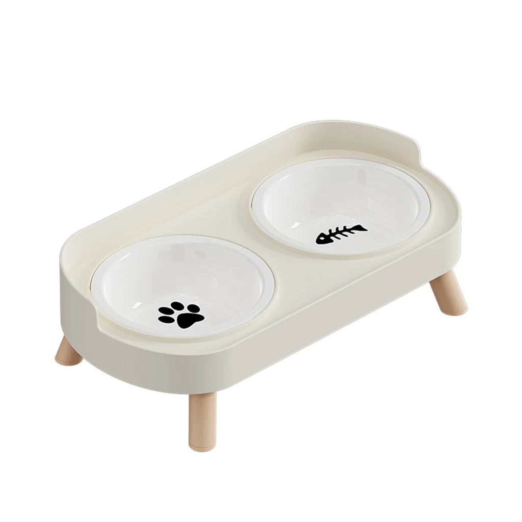 Zooflex AquaDine – Adjustable Double Pet Bowl Feeder
