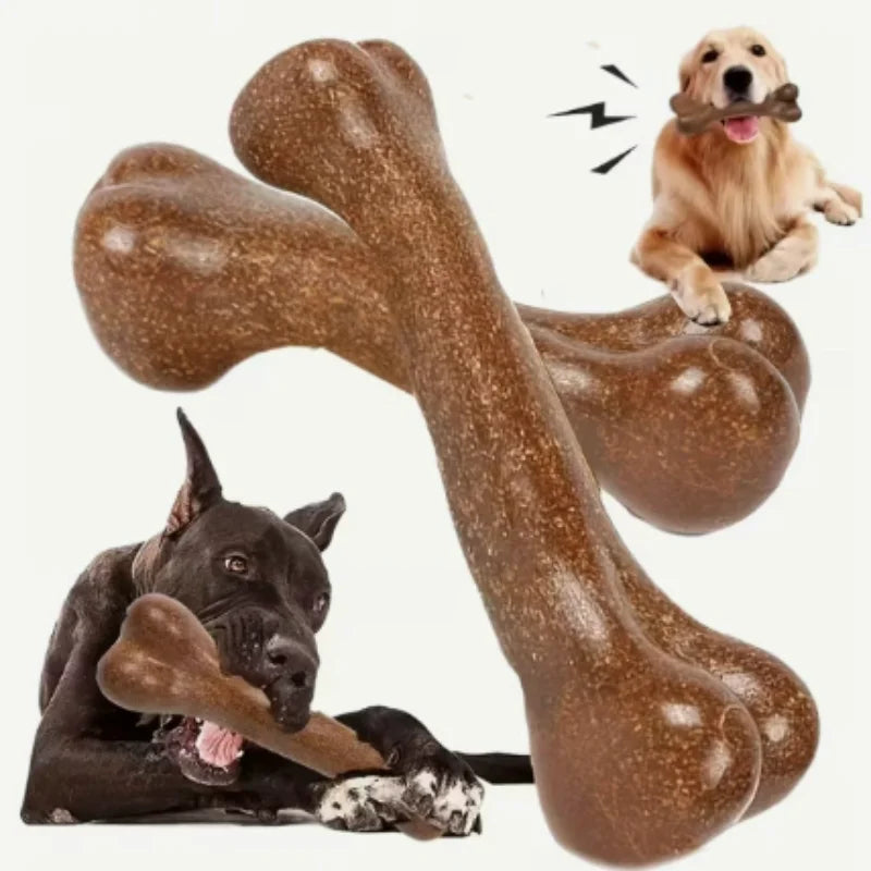 ZooFlex Durable Dog Bone Chew Toy – Tough Puppy Chewing Toy